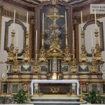 Altare maggiore - Giacinto Diano, Deposizione